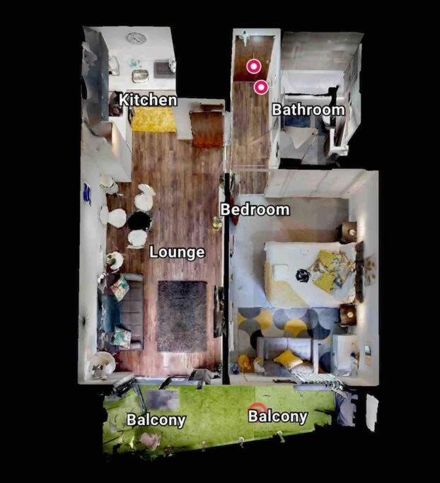 Balcony - 1 Bed Entire *